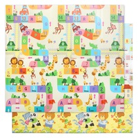 Bopeep Kids Play Mat Baby Crawling Pad Floor Foldable XPE Foam Non-slip Bear