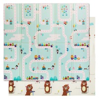 Bopeep Kids Play Mat Baby Crawling Pad Floor Foldable XPE Foam Non-slip Carpet