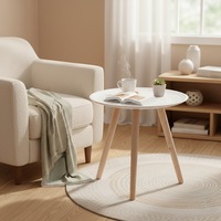 Levede Side Table Coffee Bedside End Tables Antique Storage Modern Plant Stand