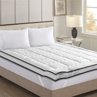 Dreamz Pillowtop Mattress Topper Mat Luxury Bedding Pad Protector King Single