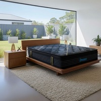 Dreamz Spring Mattress Euro Top Queen Double King Single Bed Bamboo Foam 35CM