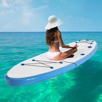 Extra Wide Stand Up Paddle Board Kayak Inflatable SUP Surfboard Paddleboard Surf