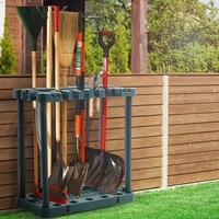 Traderight Garden Farm Shed Garage Tools Storage Rack Handles Organizer Holder