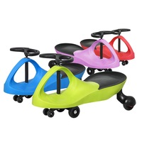 Kids Ride On Swing Car Toys Wigle Twist Swivelg Slider Scooter Children Outdoor