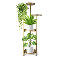Levede Plant Stand Outdoor Indoor Flower Pots Rack Garden Shelf Home Decor 120CM