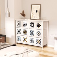 Levede 6 Chest of Drawers Storage Cabinet Tower Retro Dresser Vintage White