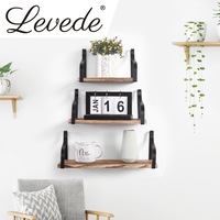 Levede Floating Shelf Brackets Display Shelves Bookshelf Wall Mount Rack Storage