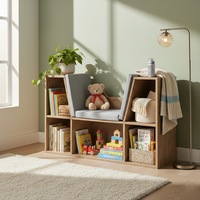 Levede Kids Bookcase Toys Box Shelf Storage Cabinet Container Children Organiser