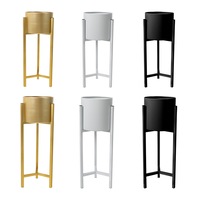 Levede Plant Stand Garden Planter Metal Flower Pot Rack Shelving Indoor Outdoor