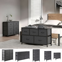 Levede Chest of Drawers Storage Cabinet Tower Dresser Tallboy Lowboy Organizer