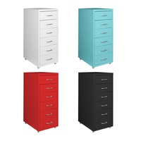 Levede 6 Drawer Office Cabinet Drawers Storage Cabinets Steel Rack Home Shelves
