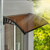 Mountview Window Door Awning Outdoor Canopy UV Patio Shield Rain Sun Cover 1M-6M