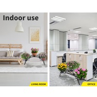 Levede Plant Stand Outdoor Indoor Metal Flower Pots Rack Corner Planter Shelf