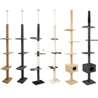 Pawz Cat Tree Scratching Post Scratcher Tower Condo House Furniture Ceiling High