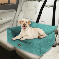 Pawz Dog Car Booster Seat Belt Pet Protector Portable Travel Bed Basket Washable