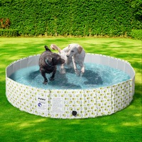Pawz Pet Dog Swimming Pool Portable Bathtub Kid Shower Washing Folding Outdoor