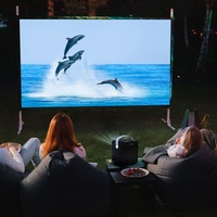 Mini Projector 4K Bluetooth WiFi 1080P Home Theater 5G USB HI-FI 8000 Lumen