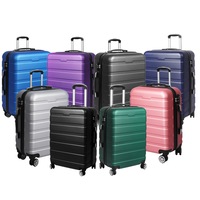 Slimbridge Luggage Case Trolley Carry On Suitcase TSA Hard Shell 20" 24" 28"