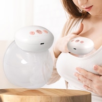 Portable Electric Breast Pump Wearable USB Silent Hands-Free Automatic Milker