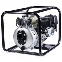 TDKMAN Twin Impellers 1.5 Inch 1.5" Petrol High Pressure Water Pump Transfer Fire Fighting Irrigation