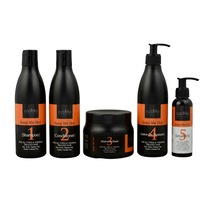 5 x Cabello Complete Treatment Keep Me Hot Shampoo + Conditioner + Mask + Leave-On Moisture + Serum Oil