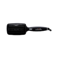 Cabello Luxe Hair Straightening Brush - Matt Black