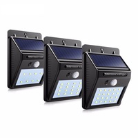 Wall Mount LED Motion Sensor Solar Lights