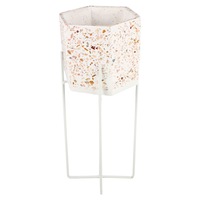 Luca Terrazzo Planter Stand 43x18x16cm