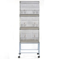 Breeding Bird Cages on Stand for Canary Parakeet Budgie Cockatiel