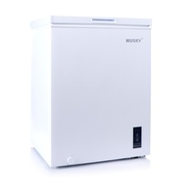 Husky 142L Solid Door Hybrid Chest Fridge/Freezer in White (HUS-142CHE.1)