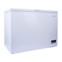 Husky 295L Solid Door Hybrid Chest Fridge or Freezer in White (HUS295CHE.1)