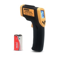KASA Temperature Gun Digital Laser Infrared Thermometer Black Yellow