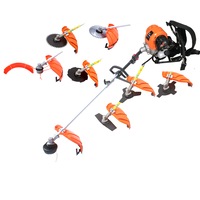 4-STROKE Backpack Brushcutter Trimmer Whipper Snipper Brush Cutter Multi Tool