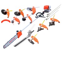 4-STROKE Brush Cutter Pole Chainsaw Hedge Trimmer Saw Whipper Snipper Multi Tool