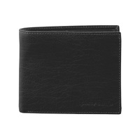 Pierre Cardin - PC2816 Rustic Leather Mens Wallet - Black