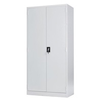 TCS 2 x TCS New XXL Extra Large Metal Storage Cabinet - 2 Metres High