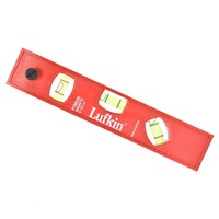 LUFKIN PTM520 200mm 3 VIAL MAGNETIC TORPEDO SPIRIT LEVEL