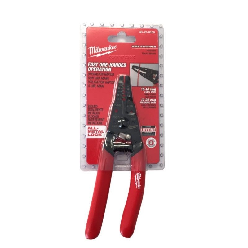 MILWAUKEE 48226109 WIRE STRIPPER & CUTTING PLIERS Unbranded Australia