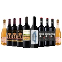 Backyard Wine Tasting Red Wines Mixed - 10 Bottles including wine from Award Winning Winery with Gold & Silver Medal Wines