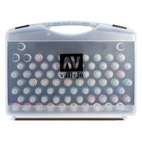 Vallejo Game Colour 72 Basic colours Set with Plastic Case