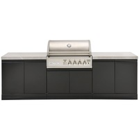 CROSSRAY 4-Burner BBQ Outdoor Kitchen