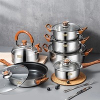 Transform your cooking with the Danoz Direct Cookware Set. Featuring 12 beautiful luxury pieces made of premium stainless steel. Non-stick