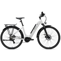 2023 Valk Metro ST 5 + Electric Bike, Mid-Drive, Step-Through, Large, White