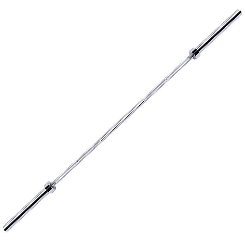 20kg 2.2m Olympic Barbell 700lb Includes Collars Bar Standard Weight Lifting 7ft Australia