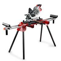 BAUMR-AG Mitre Saw 210MM and Adjustable Stand 150KG Capacity Combo
