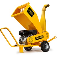 MICHIGAN 18HP Petrol Wood Chipper Mulcher Mulch Chip Garden Commercial