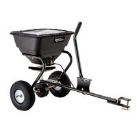 PLANTCRAFT Tow Behind Broadcast Spreader 30kg 26L Seed Fertiliser Spreader Seeder Rotary