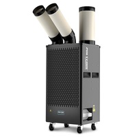 POLYCOOL 4.5kW Portable Industrial Spot Cooler, with Twin Cooling Ducts