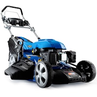 Powerblade Petrol Lawn Mower 225CC 20" Self-Propelled Push Lawnmower 20 Inch, 4-Stroke