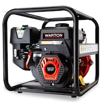 WARTON 8HP Petrol High Pressure Water Pump Fire Fighting Irrigation Transfer Pumps Multi Level Filter